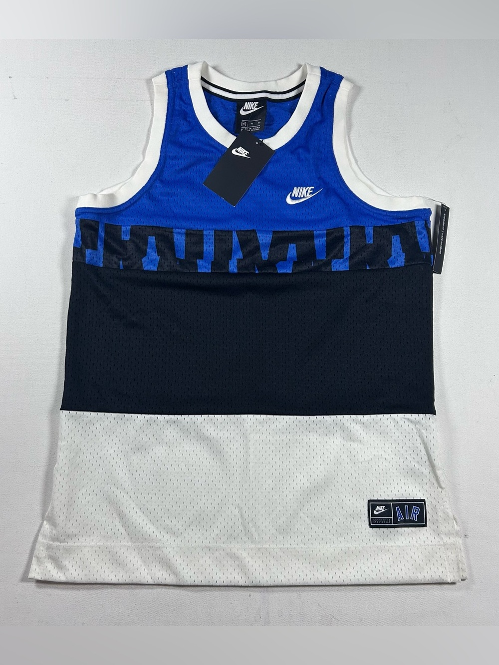 Nike Air Mesh Basketball Jersey NEW Tribal Color Block Fits: Medium Mens